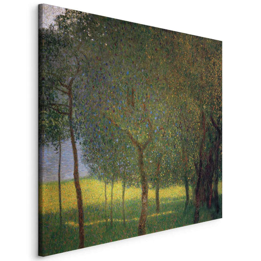 Leinwandbild - Fruit trees on Attersee (Gustav Klimt) Artgeist