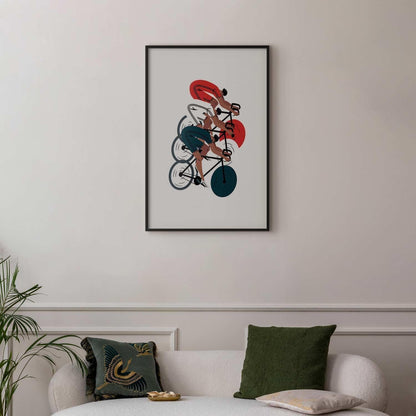 Poster - Olympics - Cycling Race Artgeist
