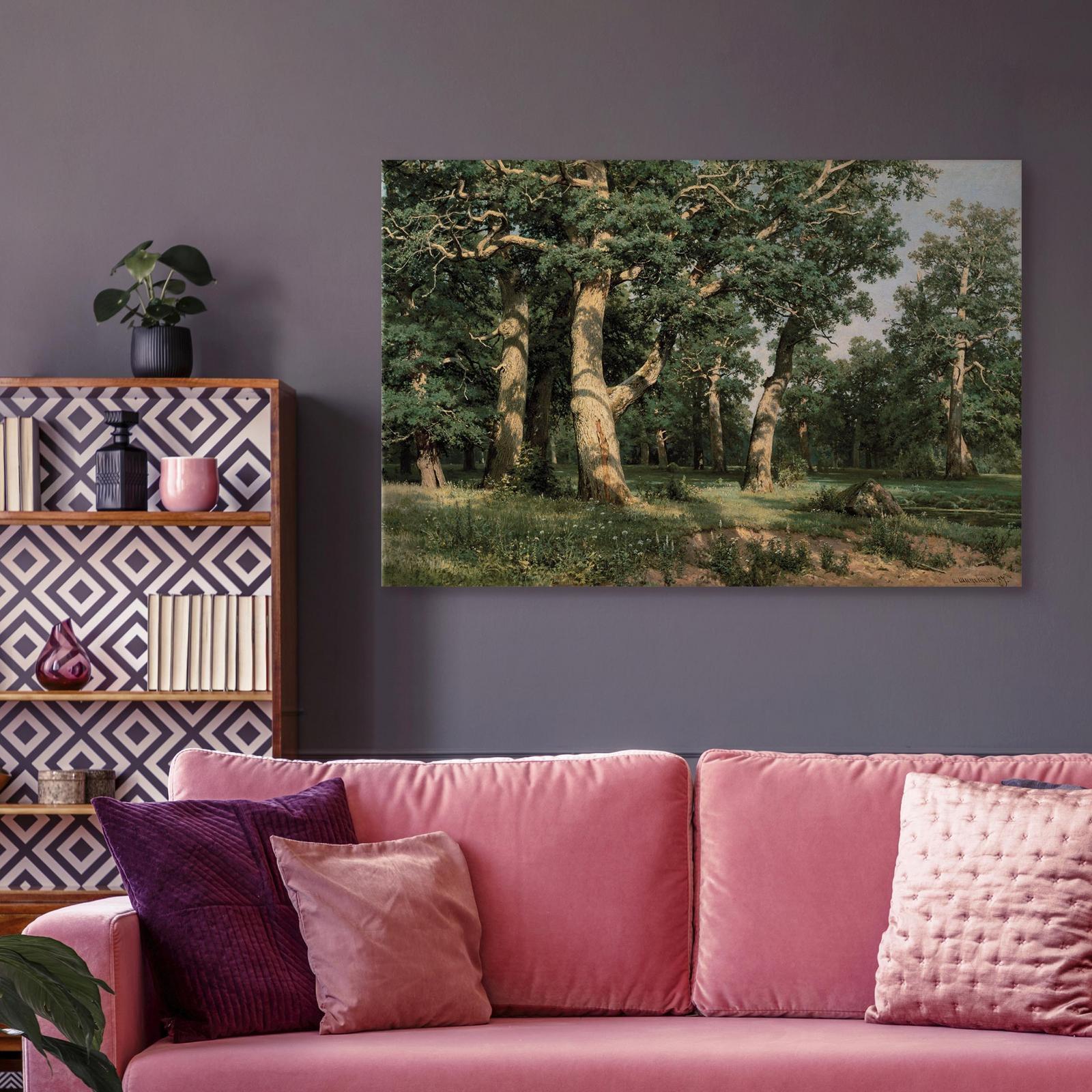 Leinwandbild - Oak Forest Artgeist