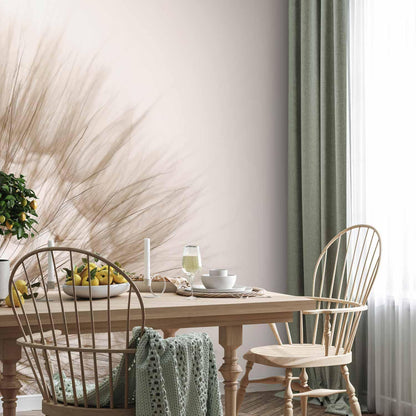 Fototapete - Nature close-up - close-up motif of a blowfly flower in sepia