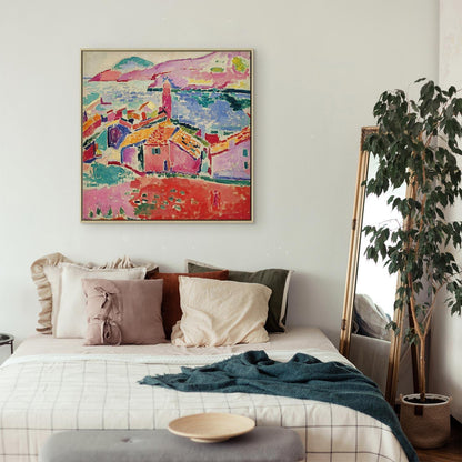 Leinwandbild - Henri Matisse – View of Collioure