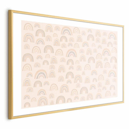 Poster - Pastel Rainbows Artgeist