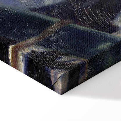 Leinwandbild - Pierre-Auguste Renoir – Le Moulin de la Galette, detail of the dancers