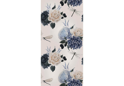 Florale Tapete für elegante Räume

