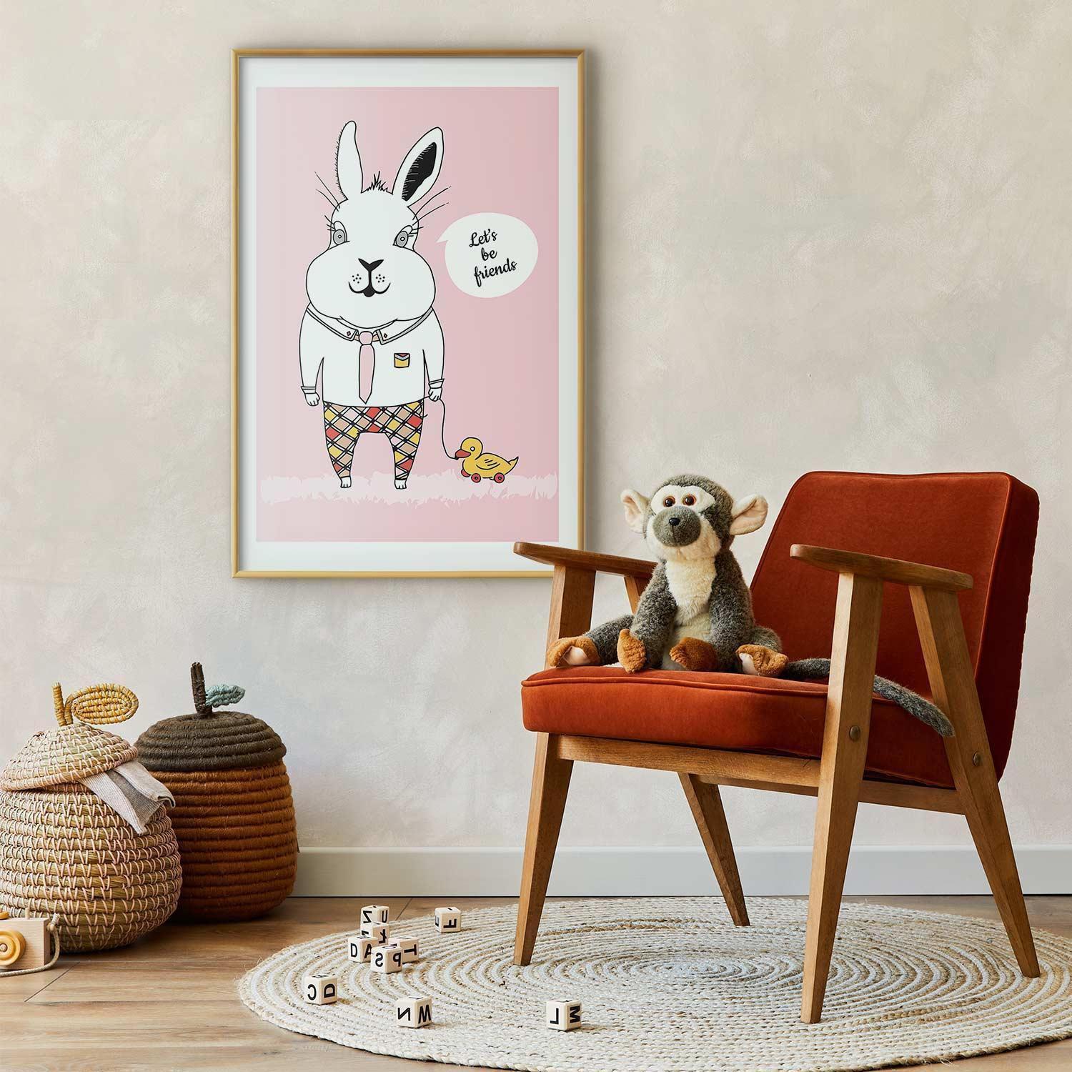 Poster - Rabbit's Friend Artgeist
