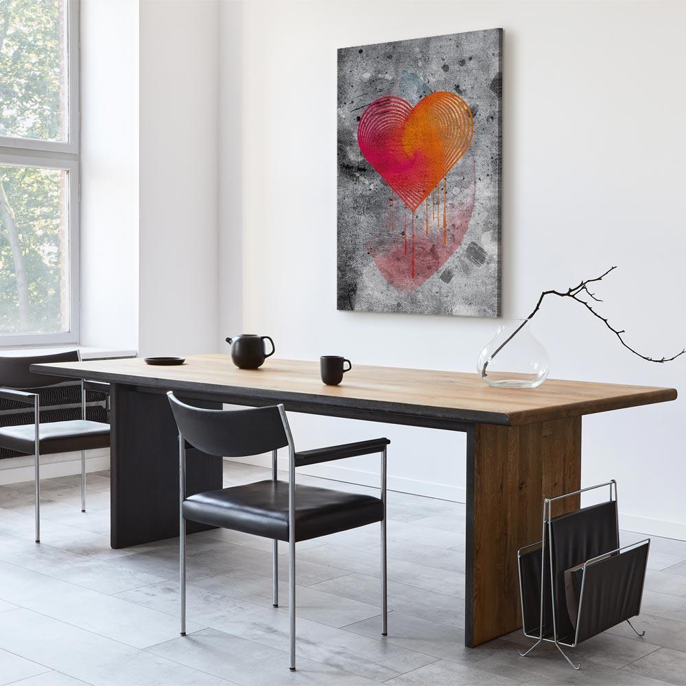 Leinwandbild - Sincere Confession (1 Part) Vertical