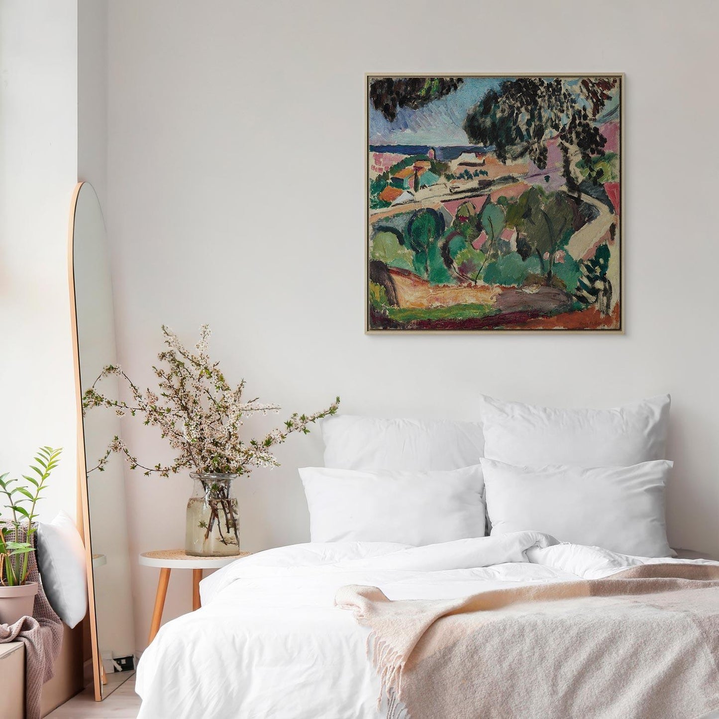 Leinwandbild - Henri Matisse – Landscape at Collioure