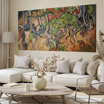 Wandbild XXL - Vincent van Gogh – Tree Roots