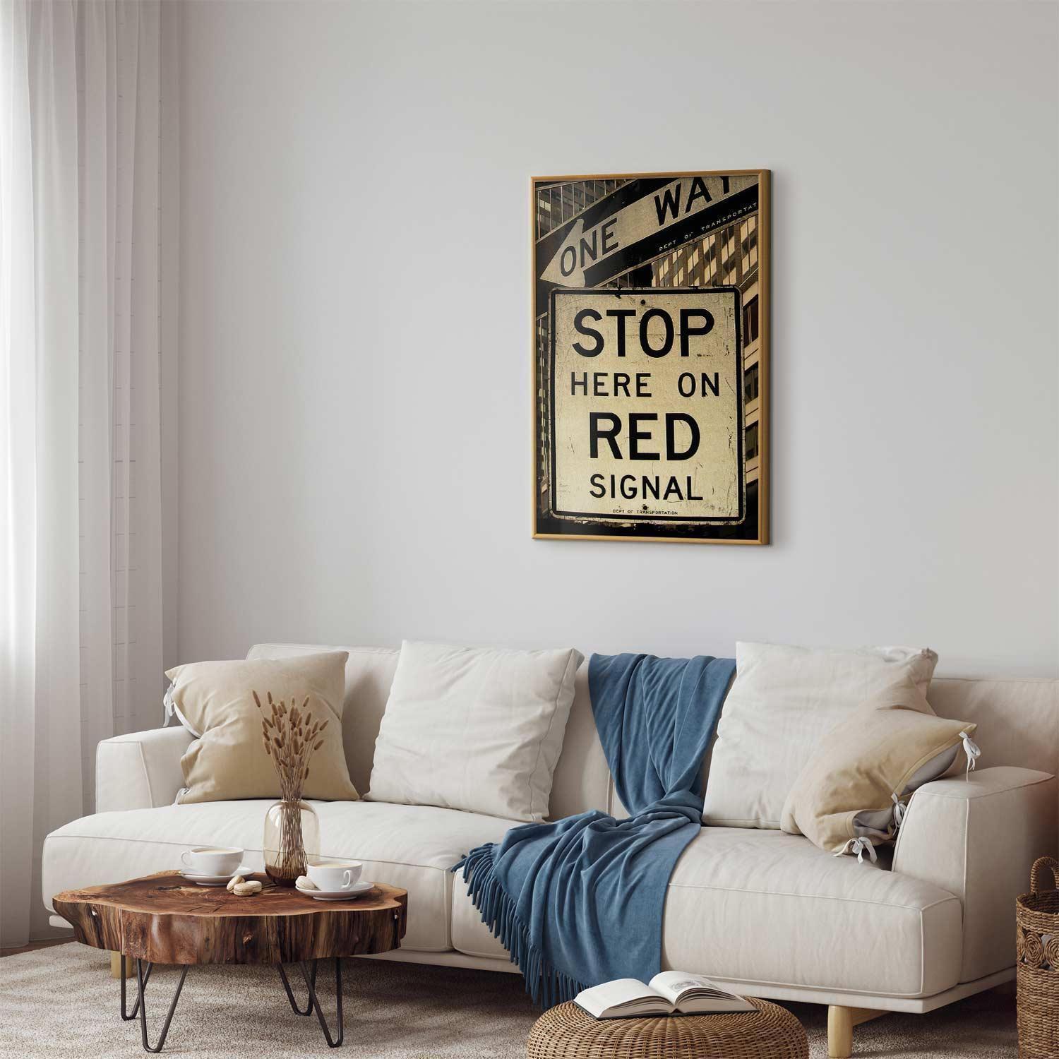 Poster - Road Signs Artgeist