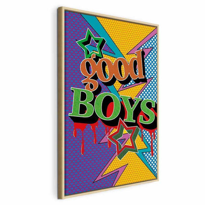 Leinwandbild - Good Boys (1 Part) Vertical