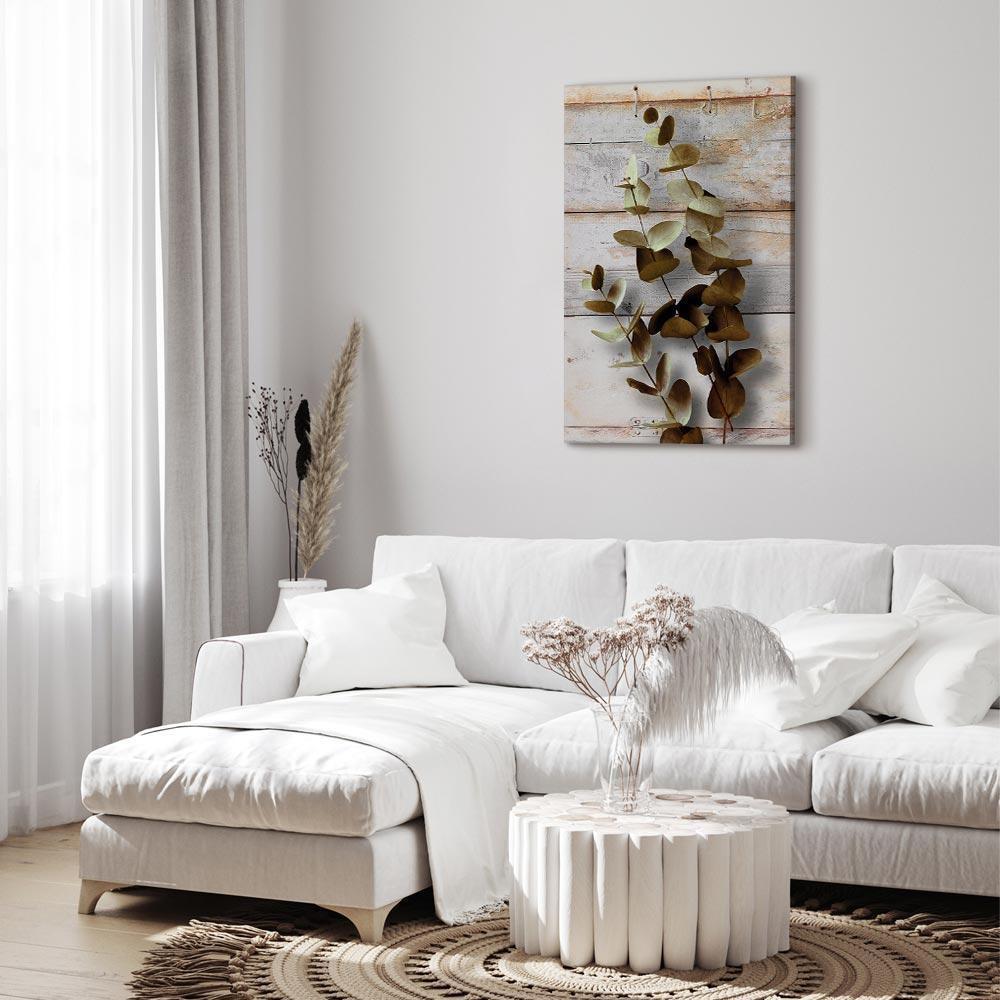 Leinwandbild - January Dawn (1 Part) Vertical