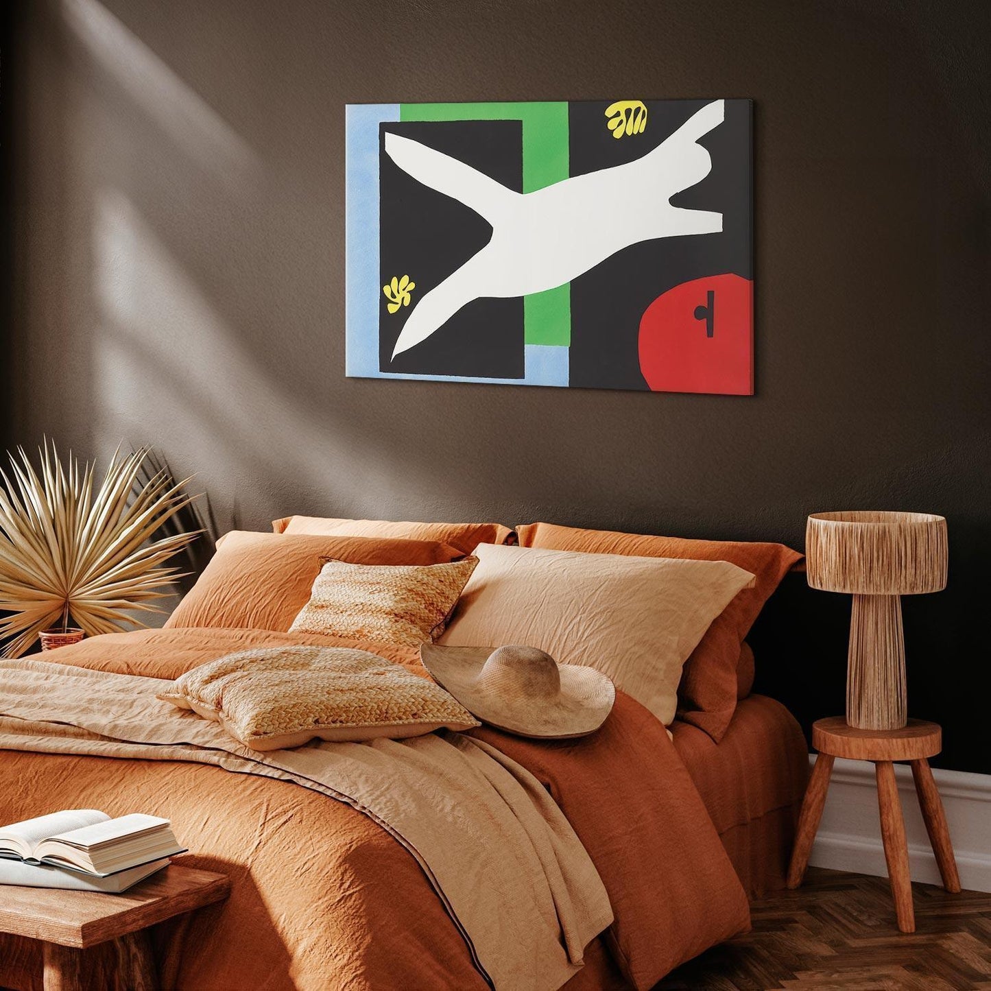 Leinwandbild - Henri Matisse – The Swimmer in the Aquarium (from Jazz)