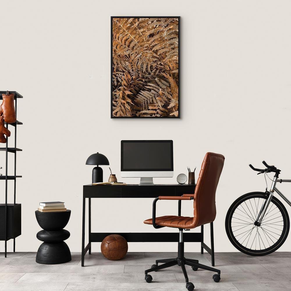 Leinwandbild - Mysterious Fern (1 Part) Vertical