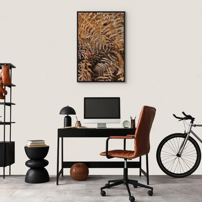 Leinwandbild - Mysterious Fern (1 Part) Vertical