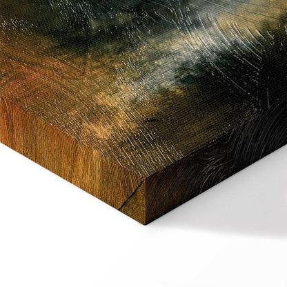 Leinwandbild - Stately Spruces (1 Part) Wide