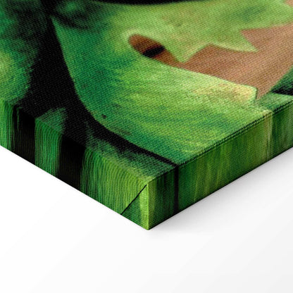 Leinwandbild - Frida Kahlo – Self-Portrait with Braid