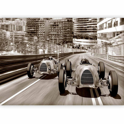 Fototapete - Retro Formula 1 Artgeist