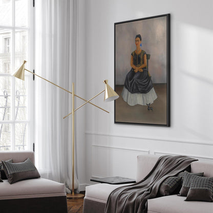Leinwandbild - Frida Kahlo – Itzcuintli Dog with Me