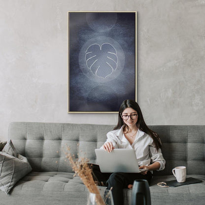 Leinwandbild - Unusual Monstera (1 Part) Vertical