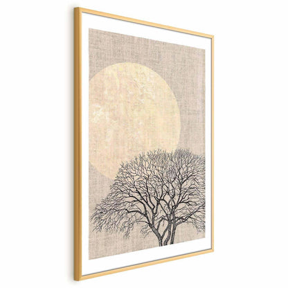 Poster - Morning Full Moon Artgeist