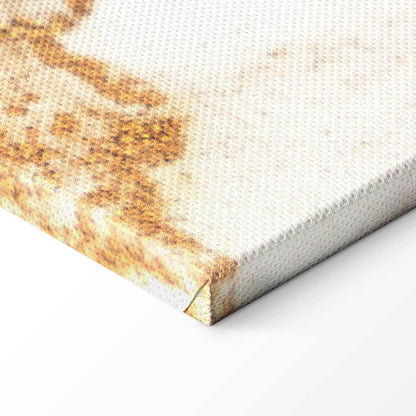 Leinwandbild - Marble and navy blue – abstract textured pattern inspired by the starry sky