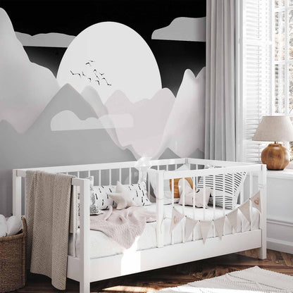 Fototapete - Landscape at Sunset - Second Variant