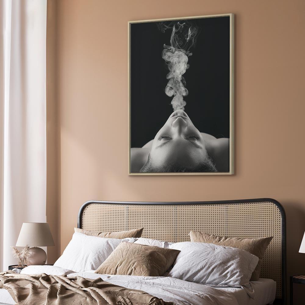 Leinwandbild - Smoke Cloud (1 Part) Vertical