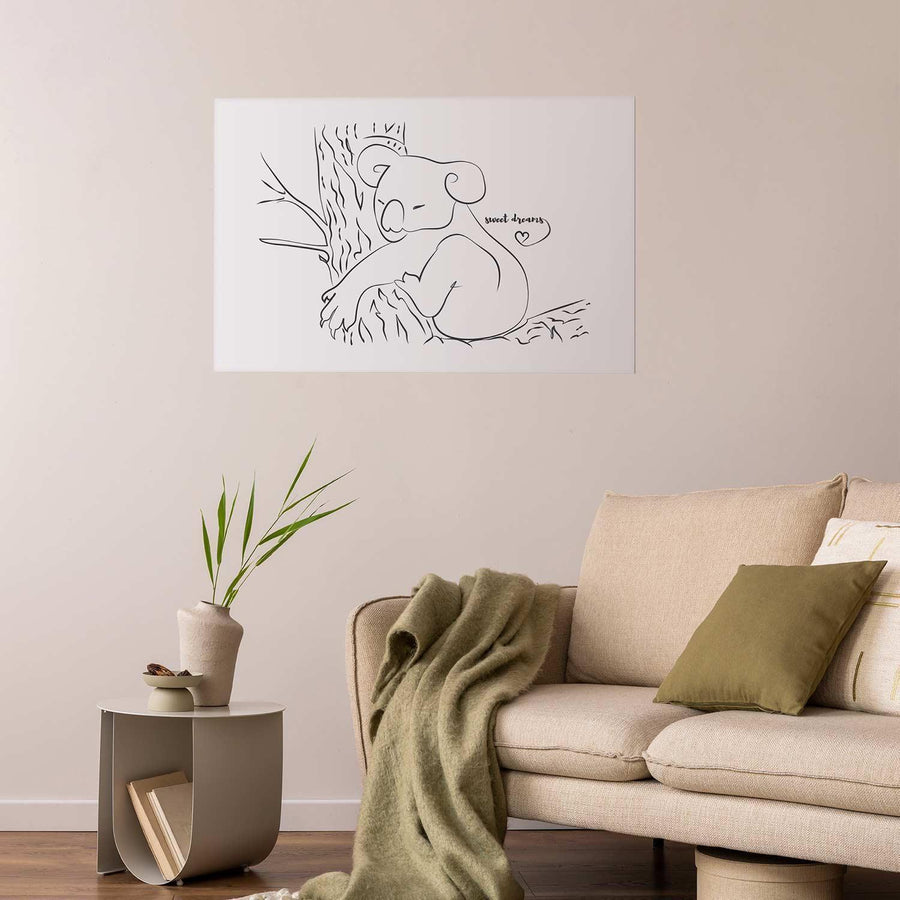 Poster - Sleeping Koala Artgeist
