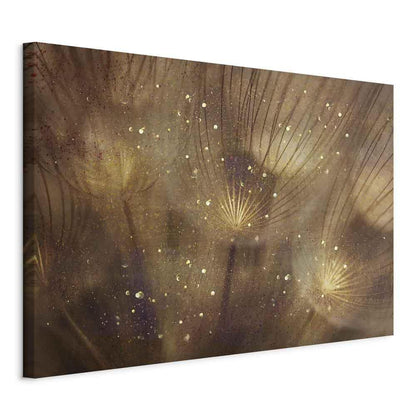 Leinwandbild - Golden Dandelions (1 Part) Wide
