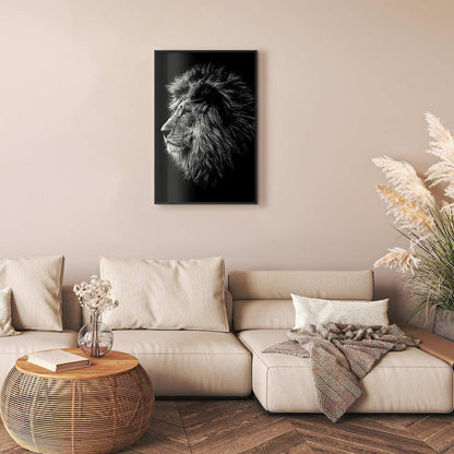 Poster - Blue-eyed Lion Artgeist