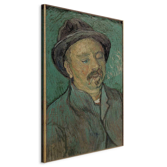 Leinwandbild - Portrait of a oneeyed man (Vincent Van Gogh) Artgeist