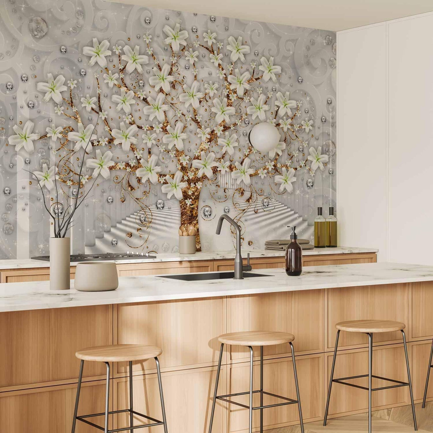 Fototapete - Tree in the Tunnel