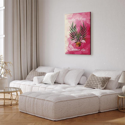 Leinwandbild - Don't Kill My Summer Vibe (1 Part) Vertical