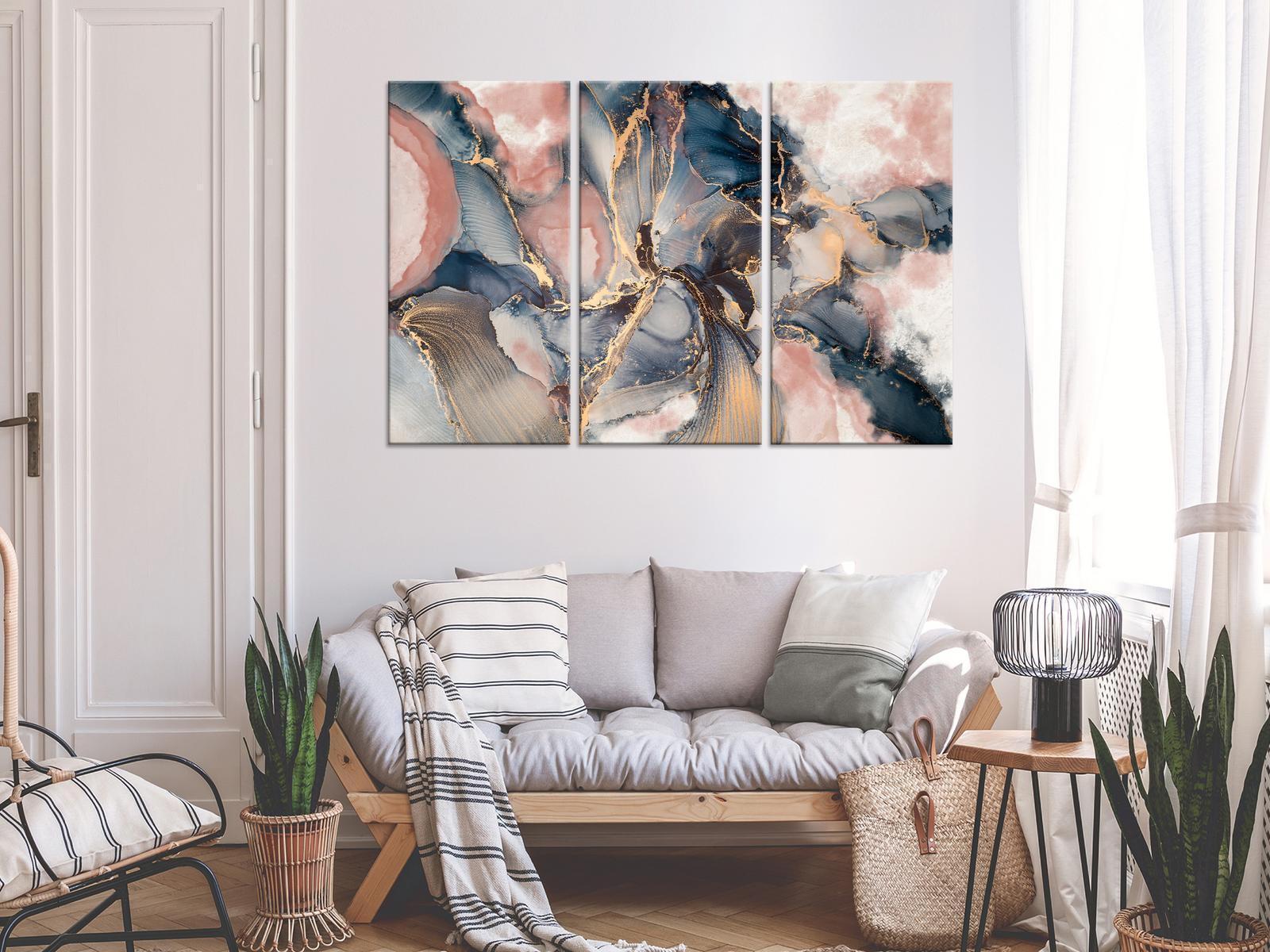 Leinwandbild - Sentimental Journey (3 Parts) Artgeist
