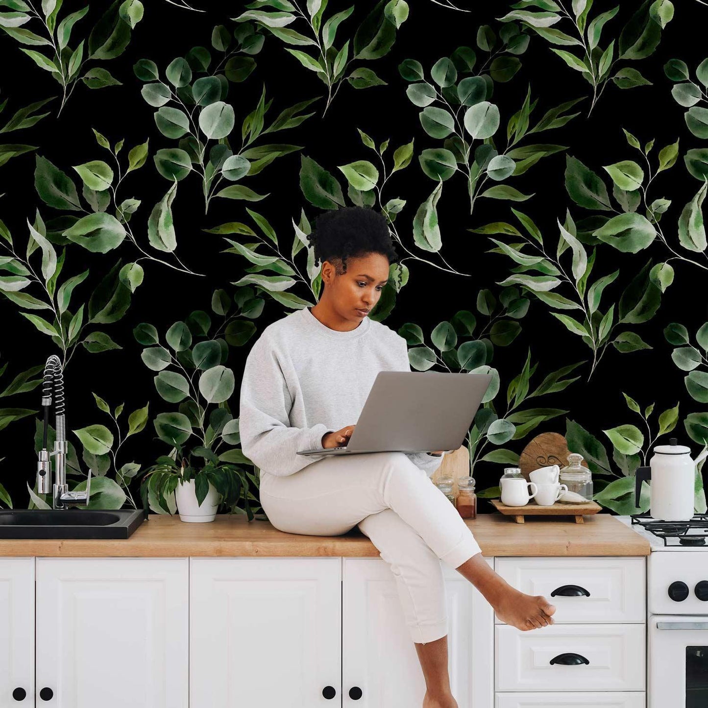 Tapete - Bouquet of Greenery