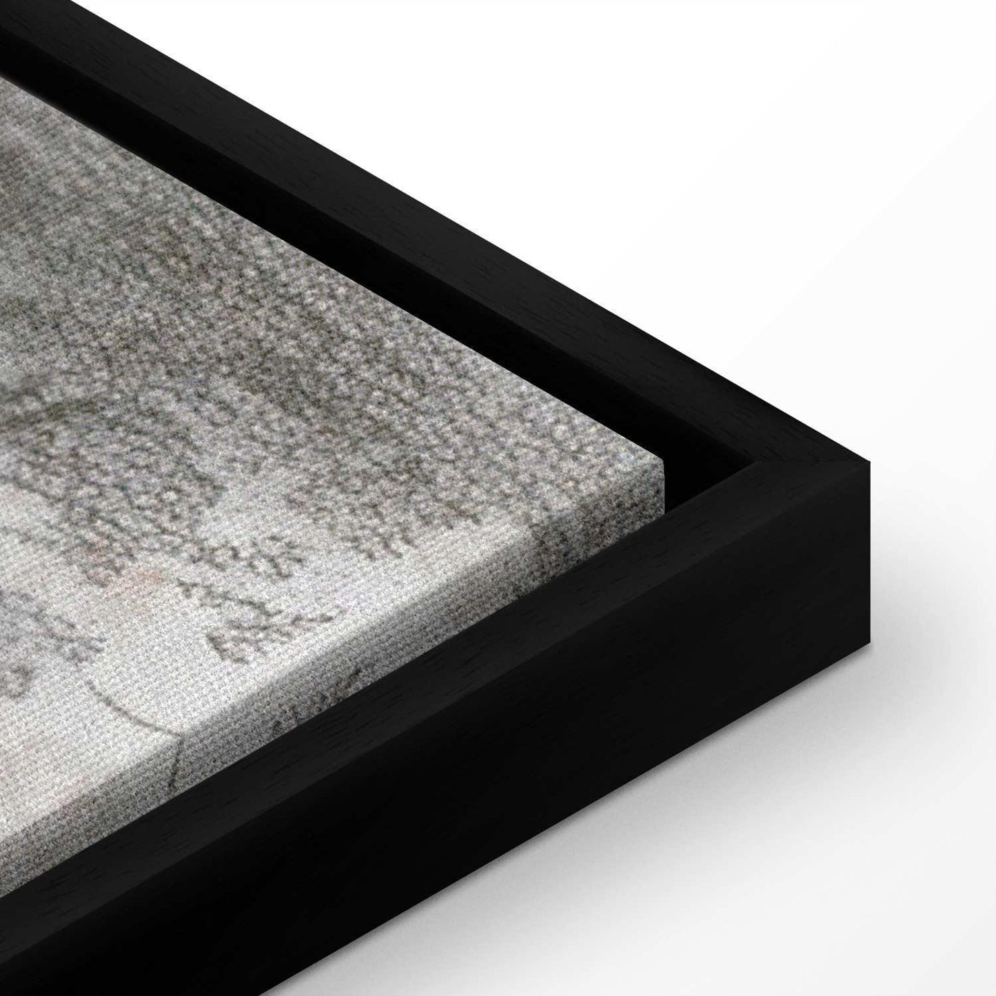 Leinwandbild - Temple on a hill - Greek architecture in subdued colours