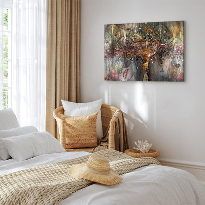 Leinwandbild - Gold Tree