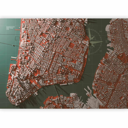 Fototapete Manhattan Skyline – Urbaner Charme für dein Zuhause