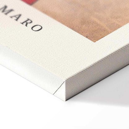 Leinwandbild - Woman With an Umbrella (1 Part) Vertical