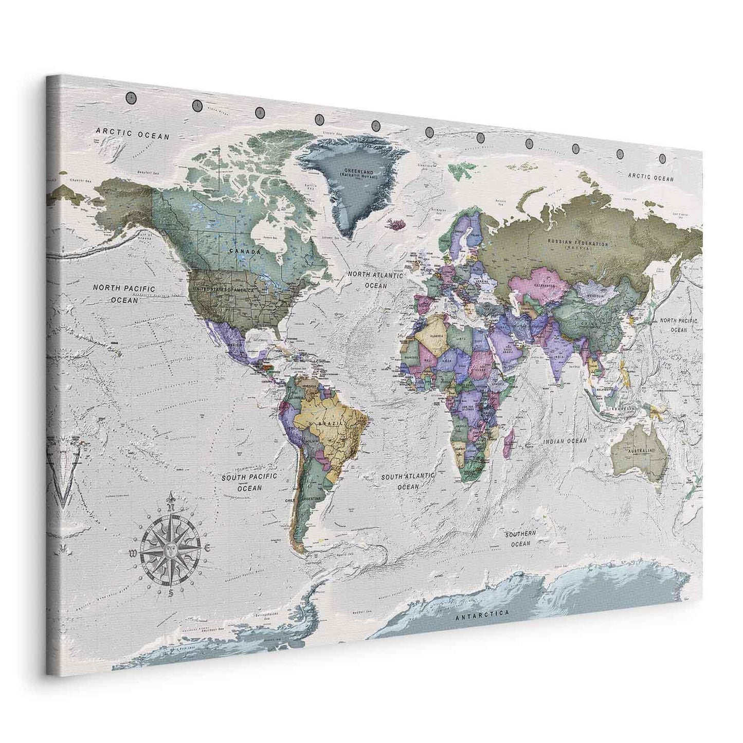 Leinwandbild - World Destinations (1 Part) Wide Artgeist