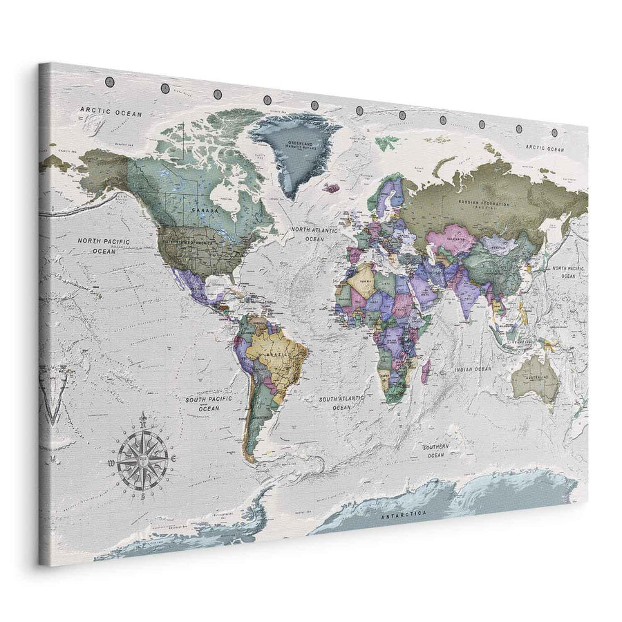 Leinwandbild - World Destinations (1 Part) Wide Artgeist