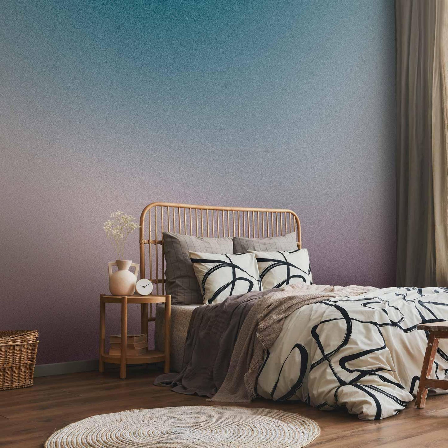 Fototapete - Nostalgic Gradient - Gradient Composition in Subdued Colors