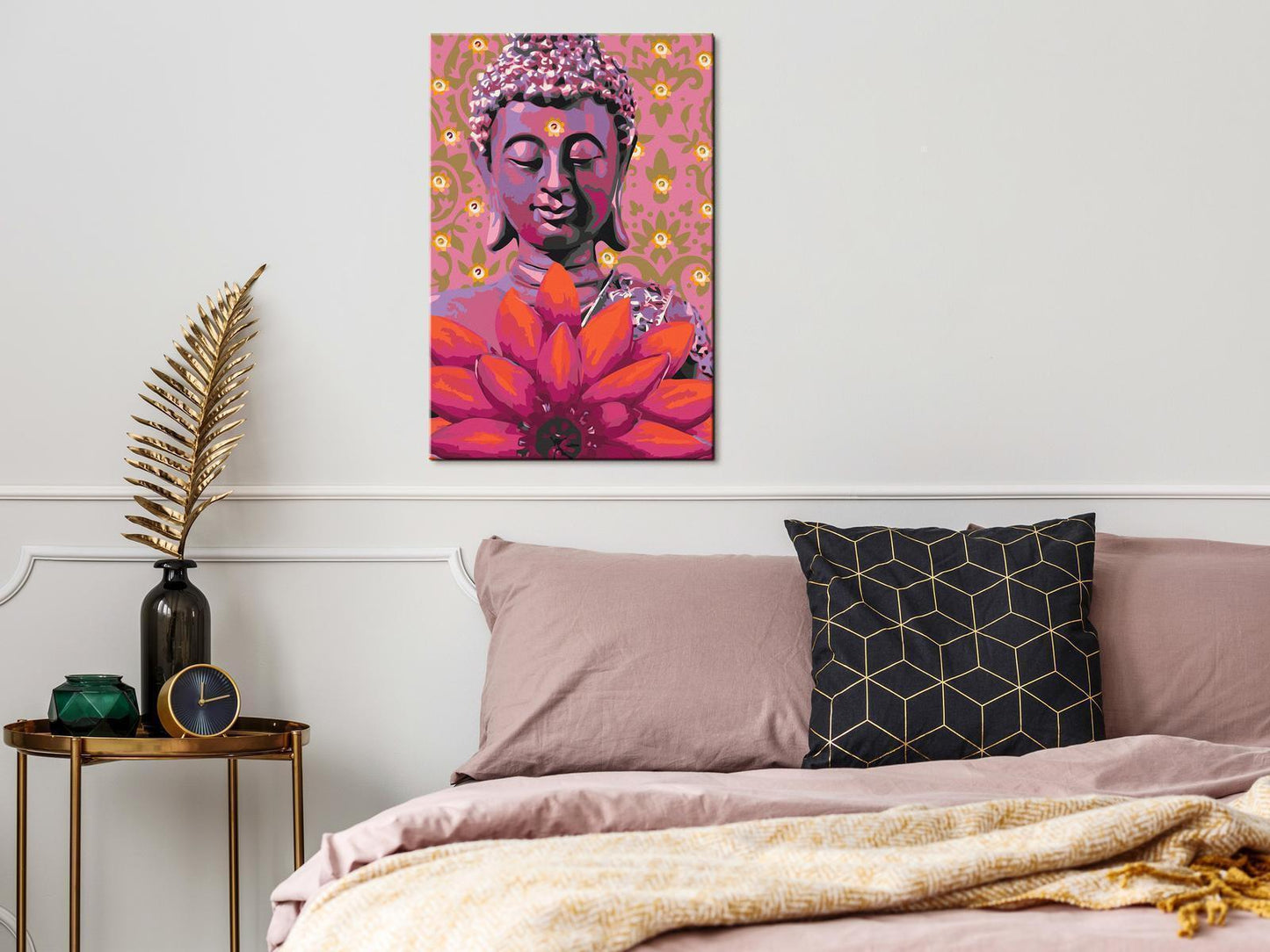 Malen nach Zahlen - Friendly Buddha