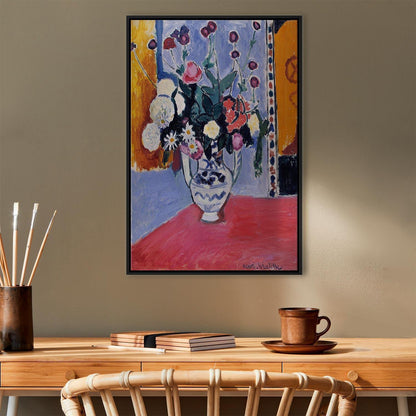 Leinwandbild - Henri Matisse – Bouquet in a Two-Handled Vase