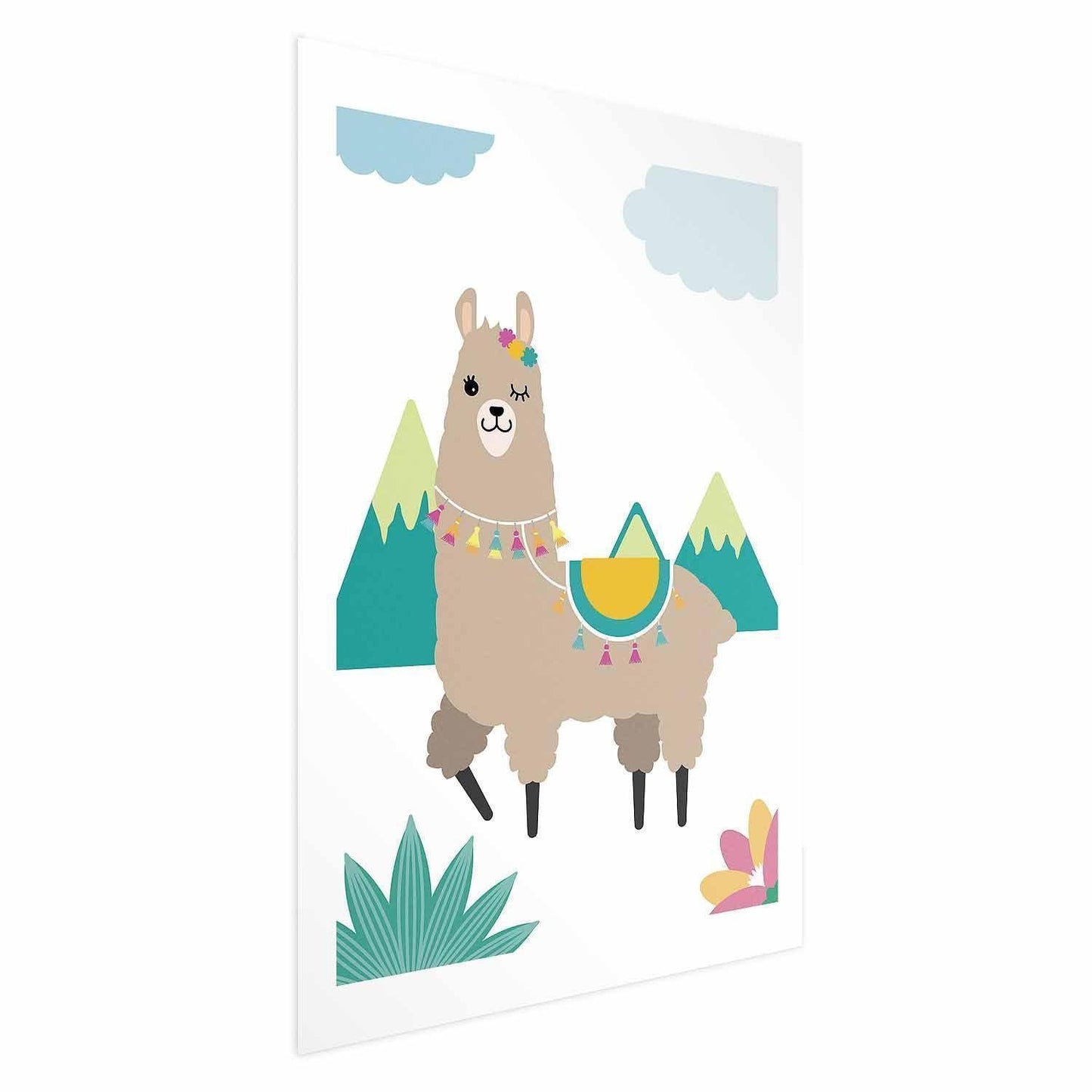 Poster - Extraordinary Llama Artgeist