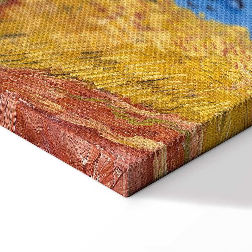 Leinwandbild - Vincent van Gogh – Wheatfield With Crows