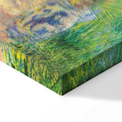 Leinwandbild - Claude Monet – Monet’s Garden at Vétheuil