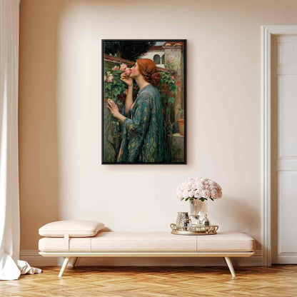 Leinwandbild - John William Waterhouse – The Soul of the Rose
