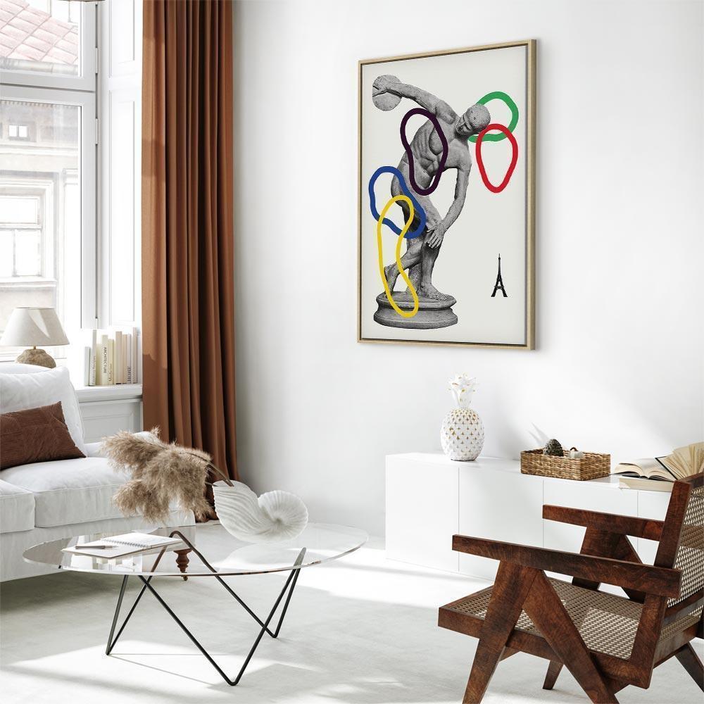 Leinwandbild - Collage Graphic