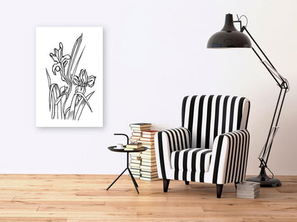wandbild - Love Irises
